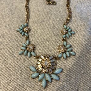 FREE! With purchase of any item in my closet! Turquoise crystal necklace